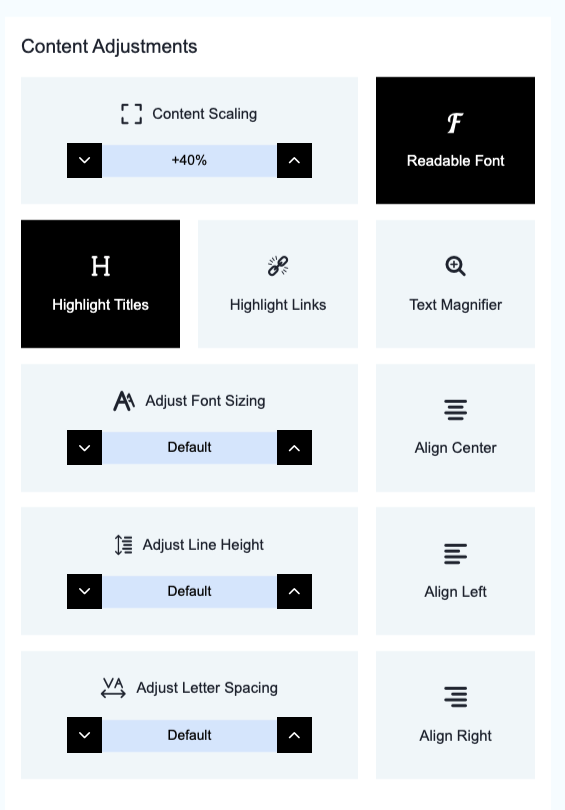 Pheedloop Accessibility2